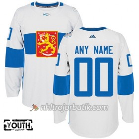 Finland Tröja med eget tryck World Cup 2016 Barn Vit Premier